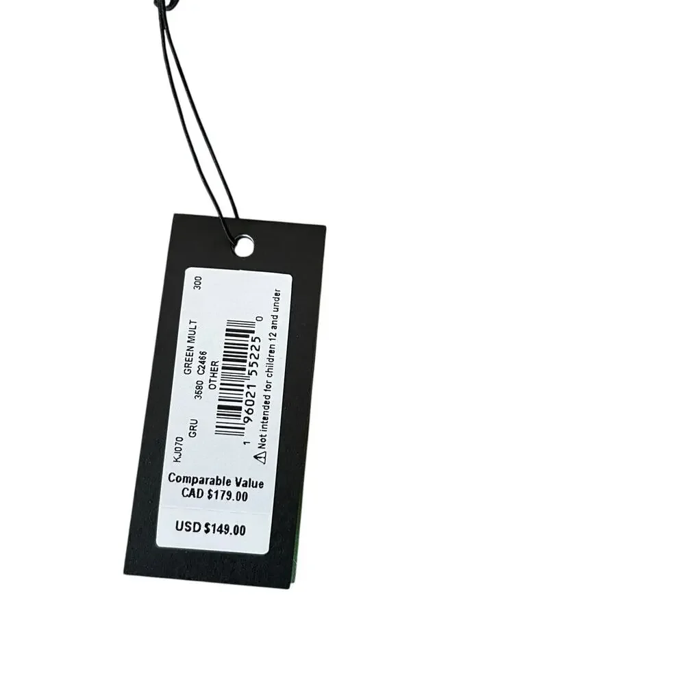 Kate Spade Oh What Fun 3D Nutcracker Key Chain Green Leather NEW